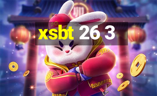 xsbt 26 3