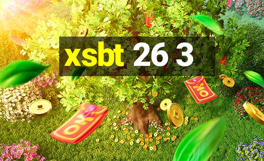 xsbt 26 3