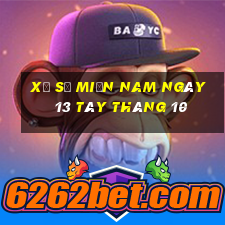 xổ số miền nam ngày 13 tây tháng 10