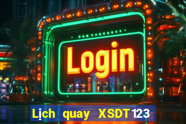 Lịch quay XSDT123 ngày 2