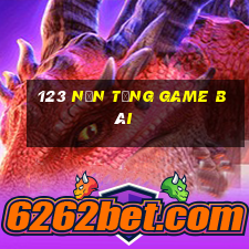 123 nền tảng game bài