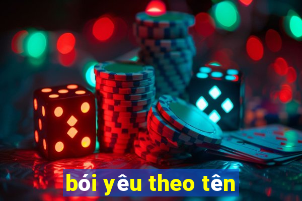 bói yêu theo tên