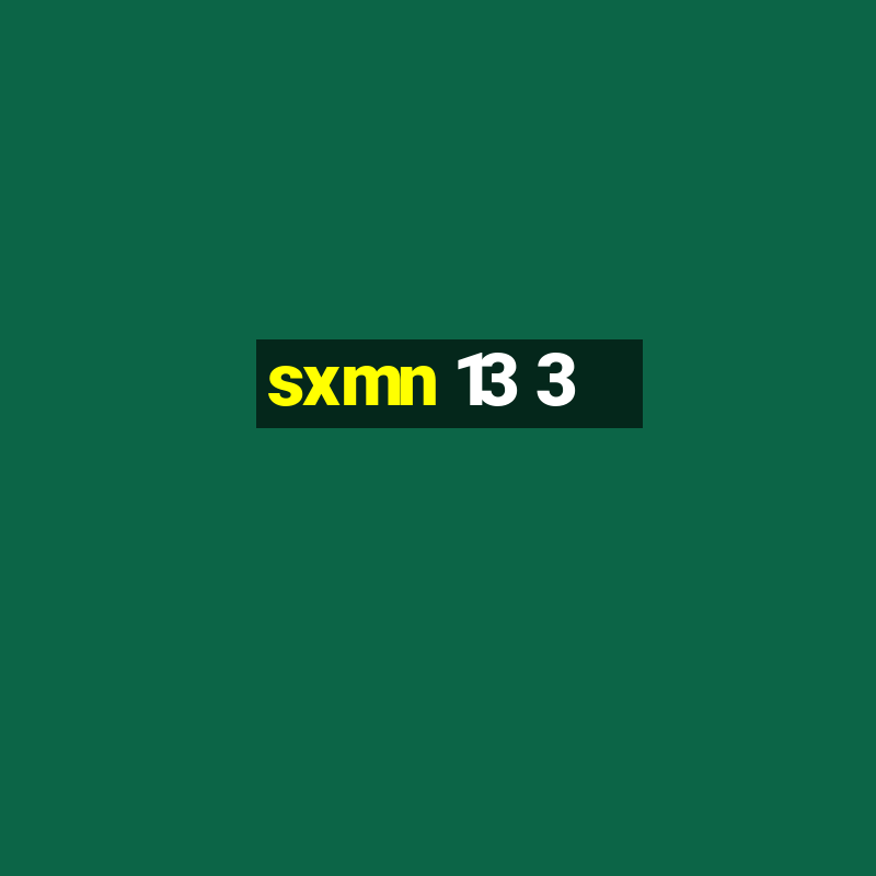 sxmn 13 3