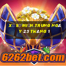 xổ số miền trung ngày 23 tháng 1