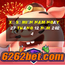 xổ số miền nam ngày 27 tháng 12 năm 2024