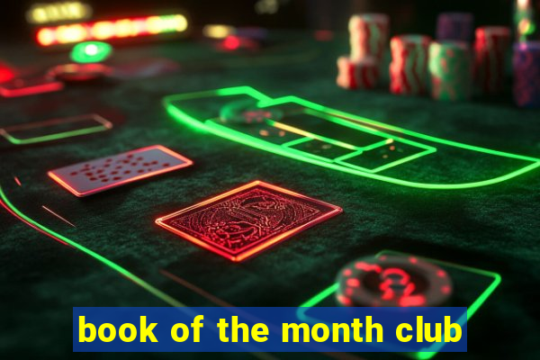 book of the month club