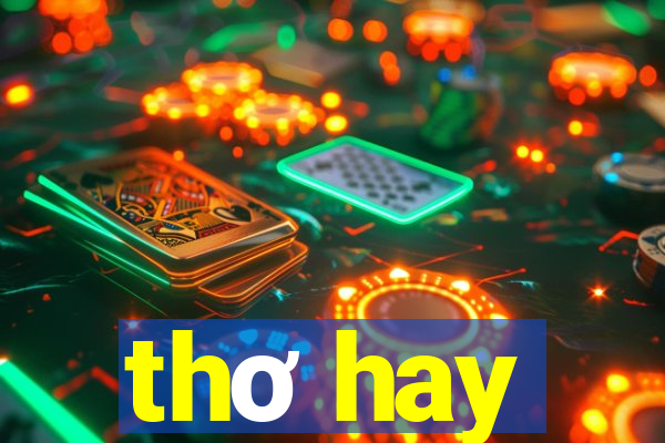 thơ hay