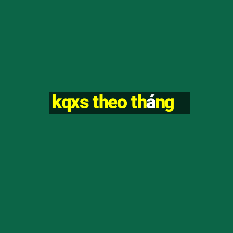 kqxs theo tháng