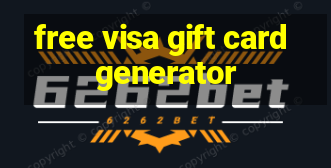 free visa gift card generator