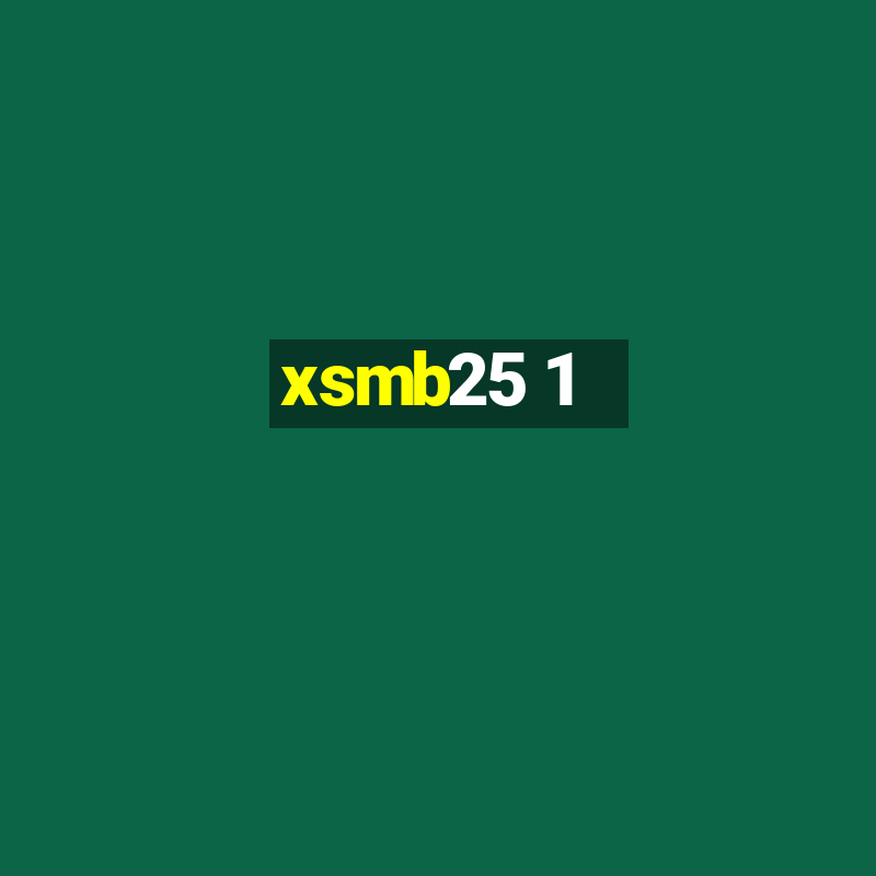 xsmb25 1