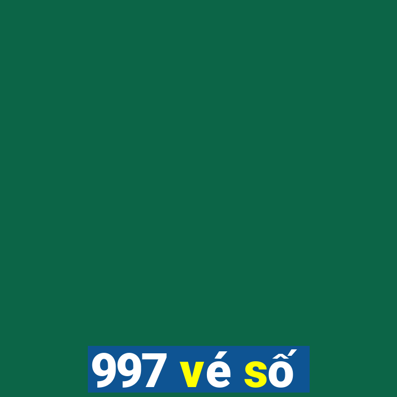 997 vé số