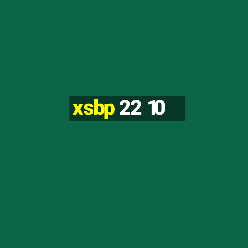 xsbp 22 10