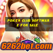 poker club software for sale