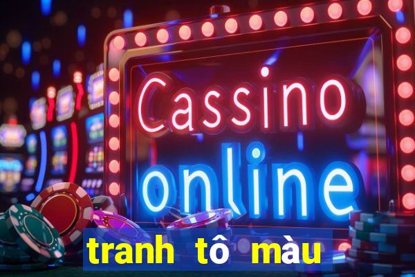 tranh tô màu gacha club