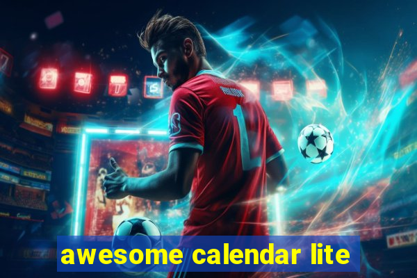 awesome calendar lite