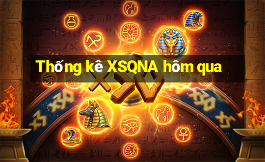 Thống kê XSQNA hôm qua