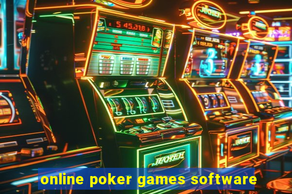 online poker games software