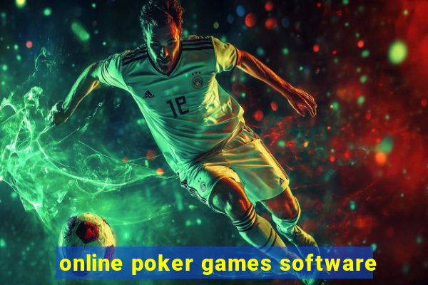 online poker games software