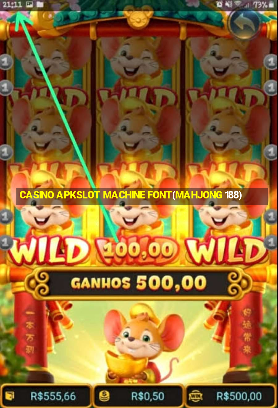 CASINO APKSLOT MACHINE FONT(MAHJONG 188)