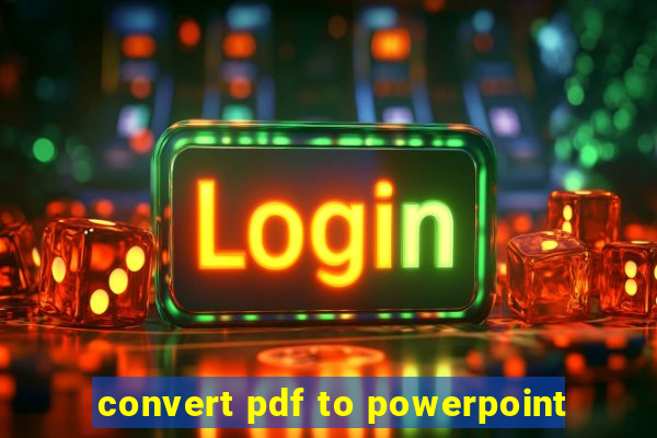 convert pdf to powerpoint