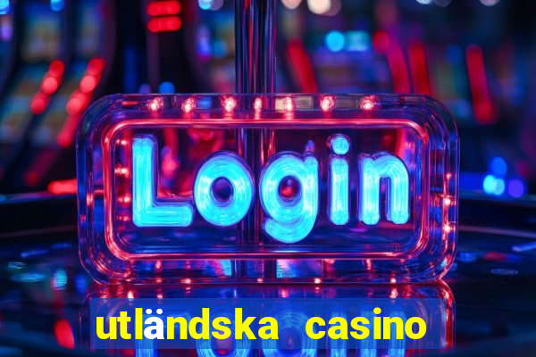 utländska casino utan bankid