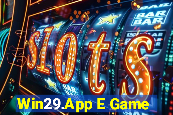 Win29.App E Game