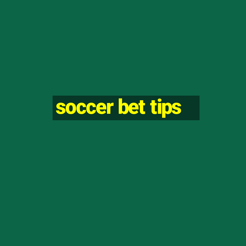 soccer bet tips