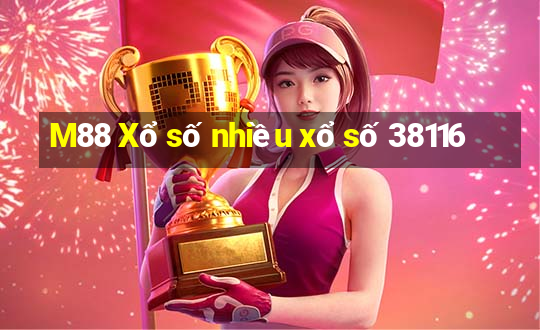 M88 Xổ số nhiều xổ số 38116