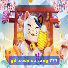 giftcode xu vàng 777