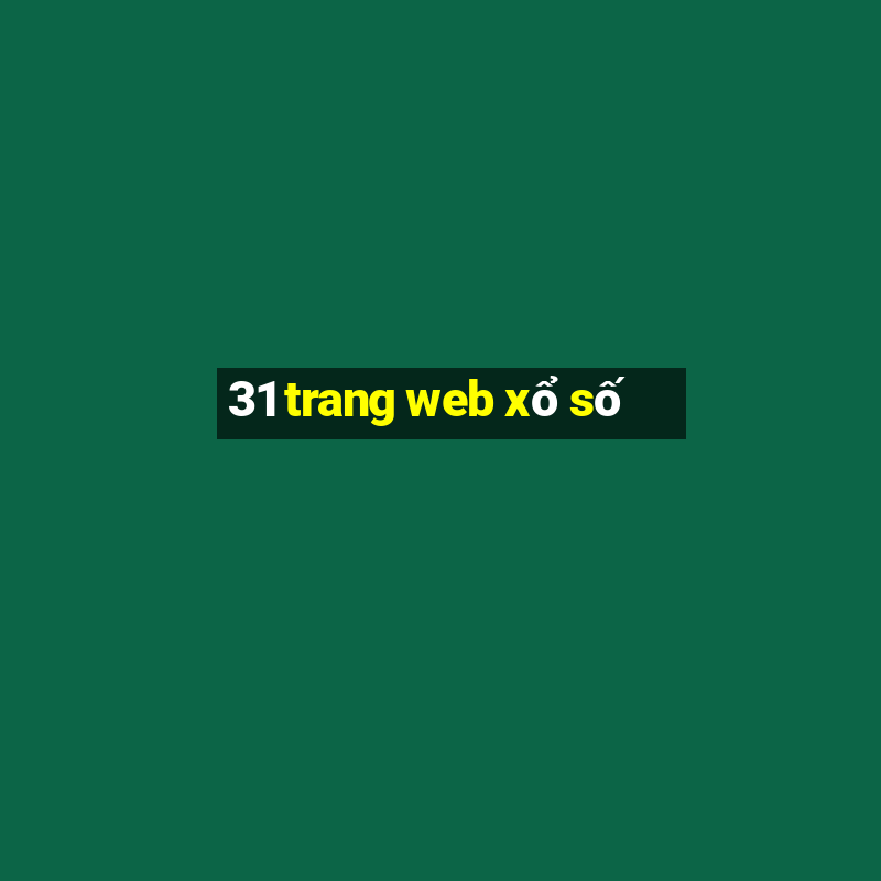 31 trang web xổ số