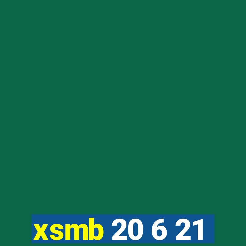 xsmb 20 6 21