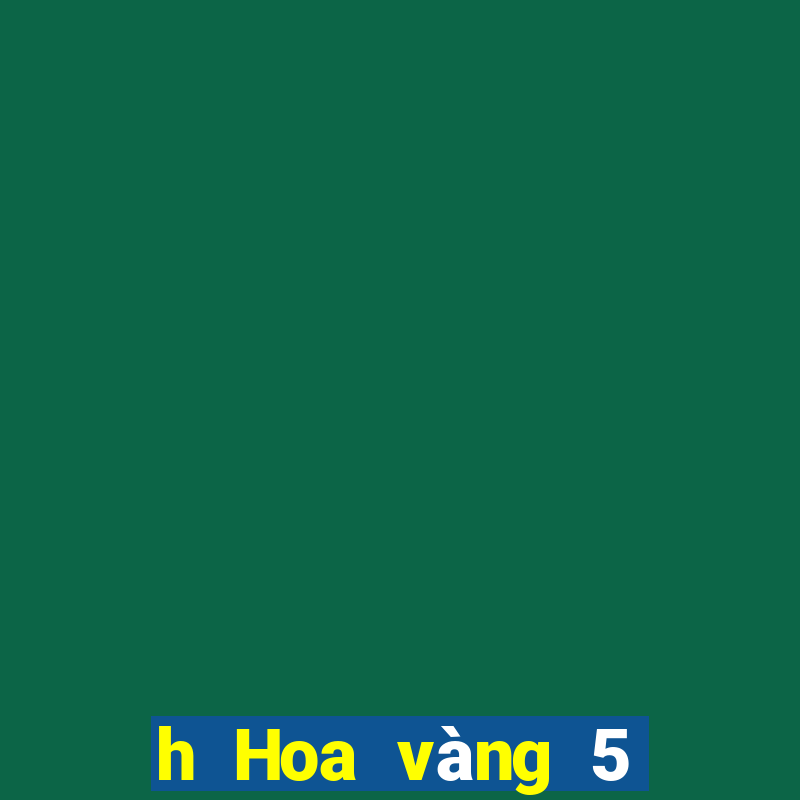 h Hoa vàng 5 lông chiên