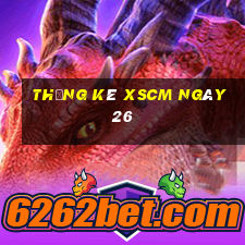 Thống kê XSCM ngày 26