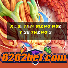 xổ số tiền giang ngày 28 tháng 3