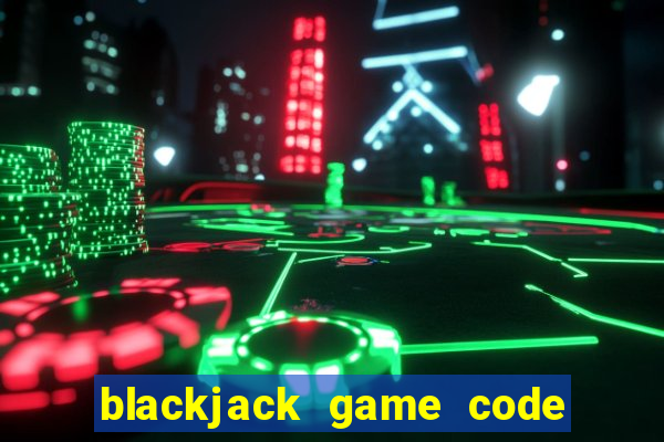 blackjack game code in java