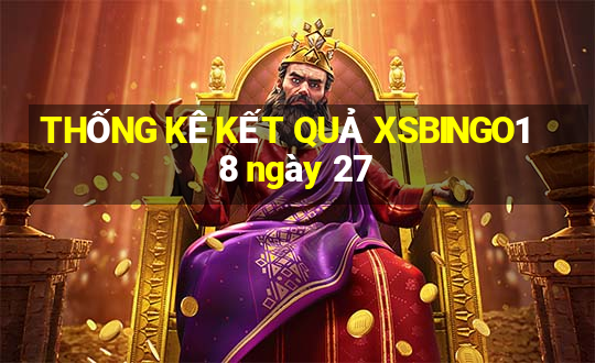 THỐNG KÊ KẾT QUẢ XSBINGO18 ngày 27