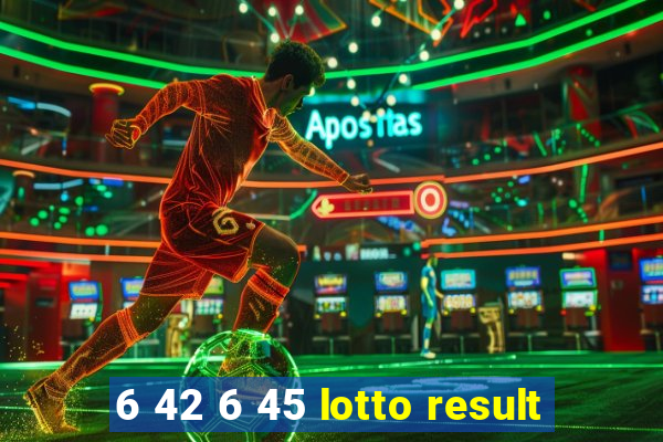 6 42 6 45 lotto result