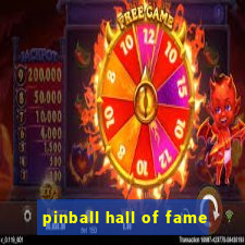 pinball hall of fame