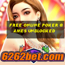 free online poker games unblocked