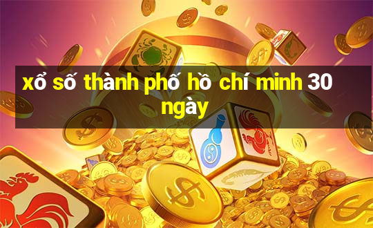 xổ số thành phố hồ chí minh 30 ngày