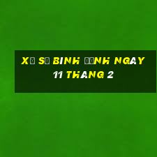 xổ số bình định ngày 11 tháng 2