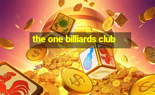 the one billiards club