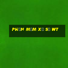 Phần mềm xổ số wt