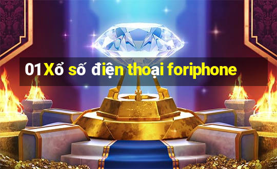 01 Xổ số điện thoại foriphone