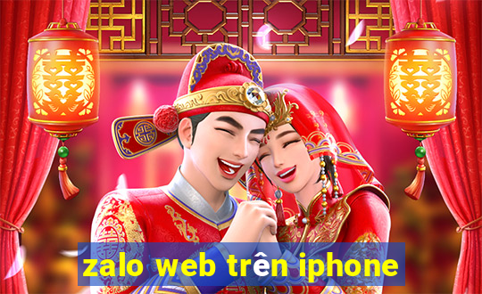 zalo web trên iphone