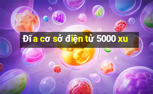 Đĩa cơ sở điện tử 5000 xu