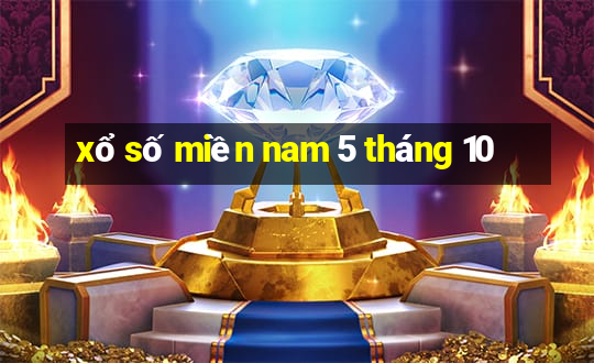 xổ số miền nam 5 tháng 10