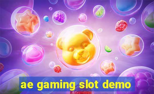 ae gaming slot demo