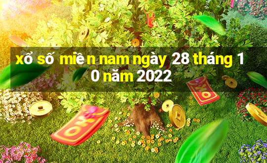 xổ số miền nam ngày 28 tháng 10 năm 2022