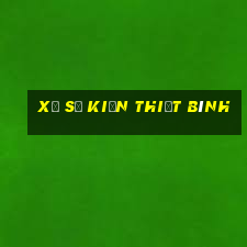 xổ số kiến thiết bình